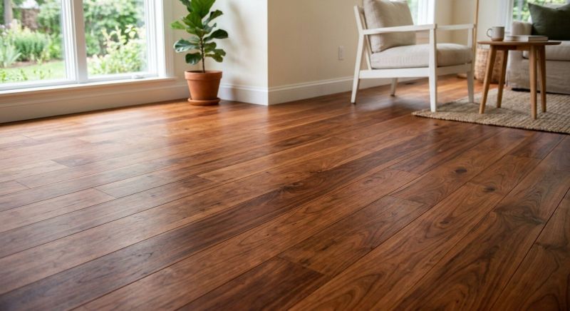 Cherry Floor Installation in Durham, NH