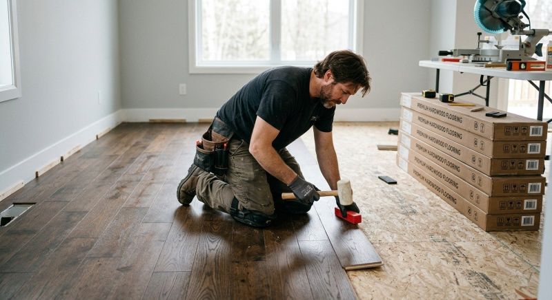 Hardwood Floor Installation in Dover, NH