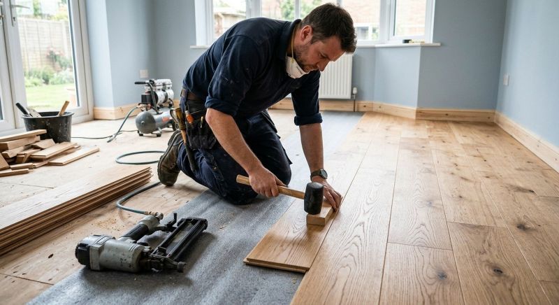 Hardwood Floor Installation in York County, ME