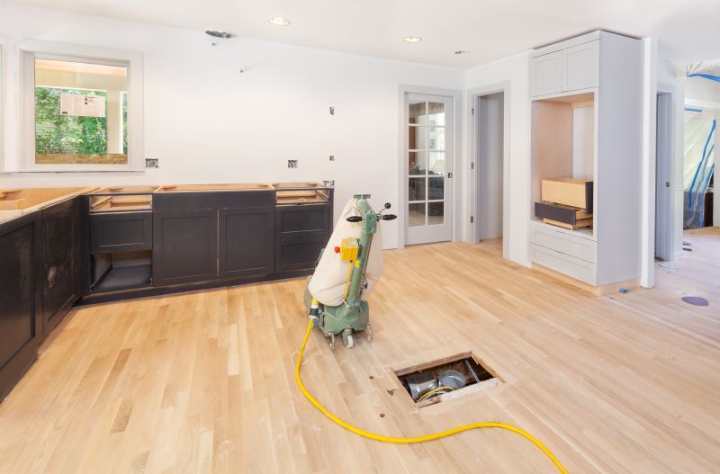Hardwood Floor Renovation in Wells, ME