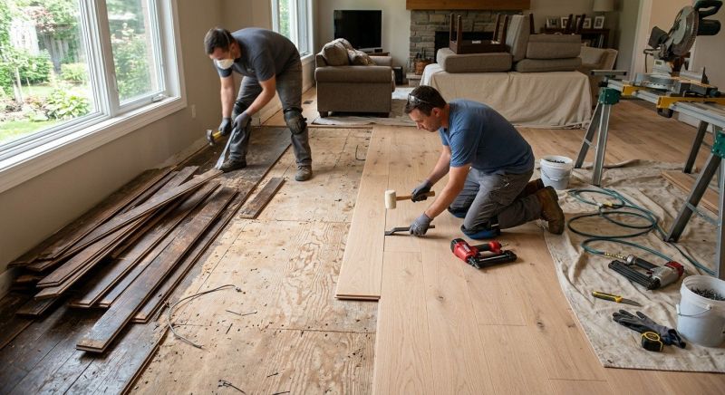 Hardwood Replacement in Portsmouth, NH