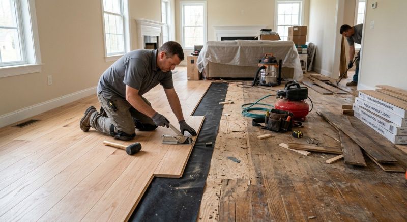 Hardwood Replacement in Portsmouth, NH