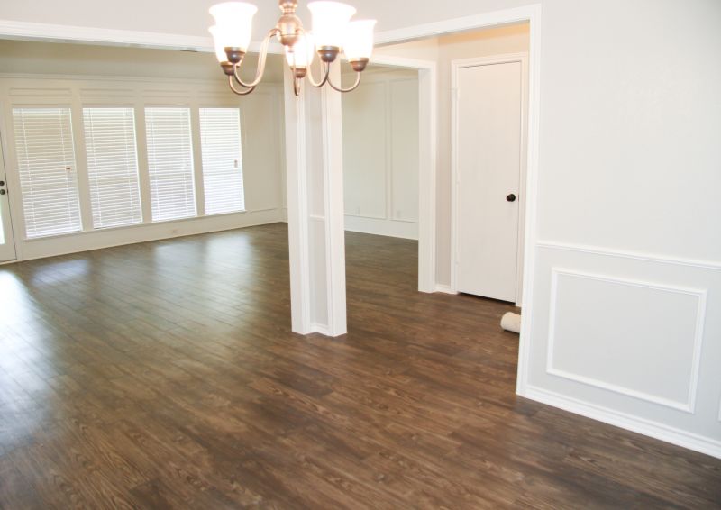 Hickory Floor Installation in Wells, ME