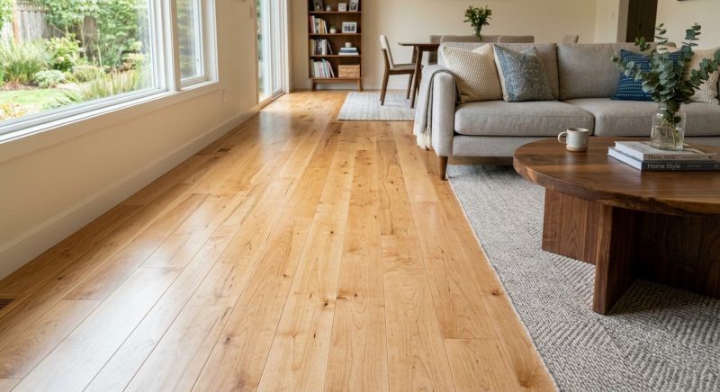 Maple Flooring Installation in Eliot, ME