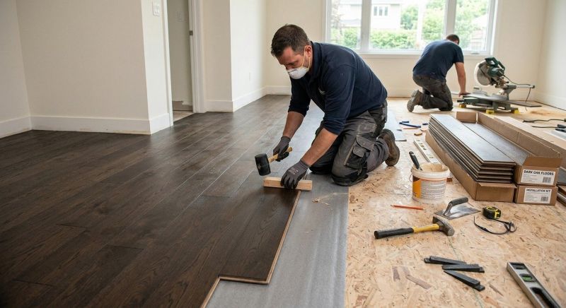 Maple Flooring Installation in Kennebunkport, ME