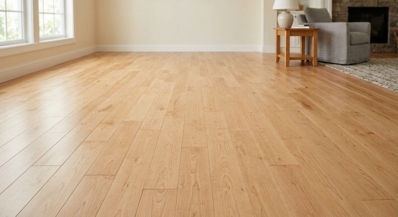 Maple Flooring Installation in York, ME