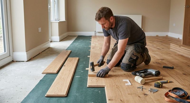 Wood Floor Replacement in Biddeford, ME