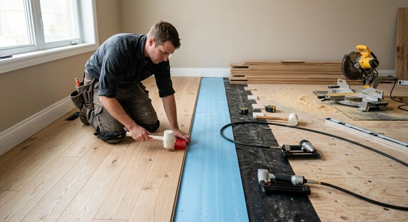 Wood Flooring Installation in Ogunquit, ME