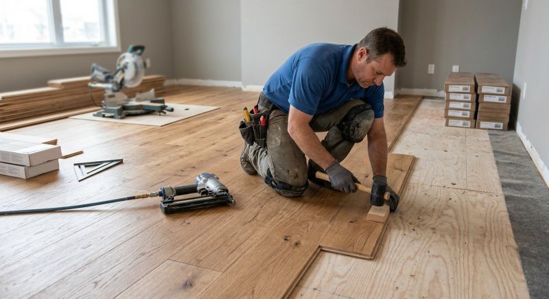 Wood Flooring Installation in Saco, ME